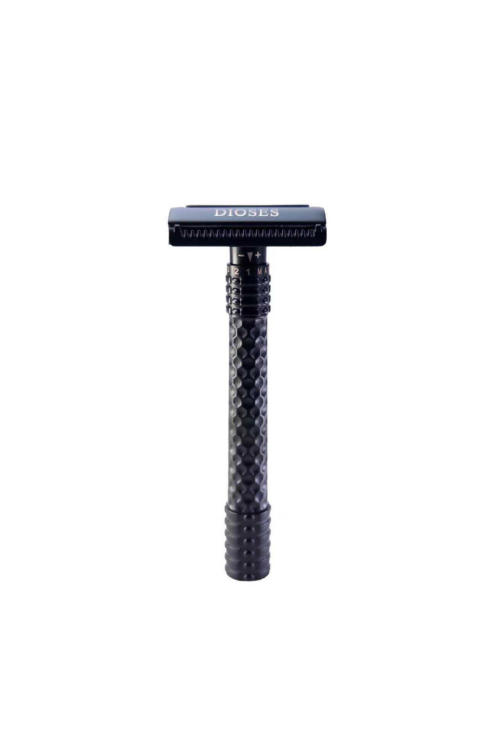 DIOSES™ Primo Adjustable Safety Razor – Matte Black