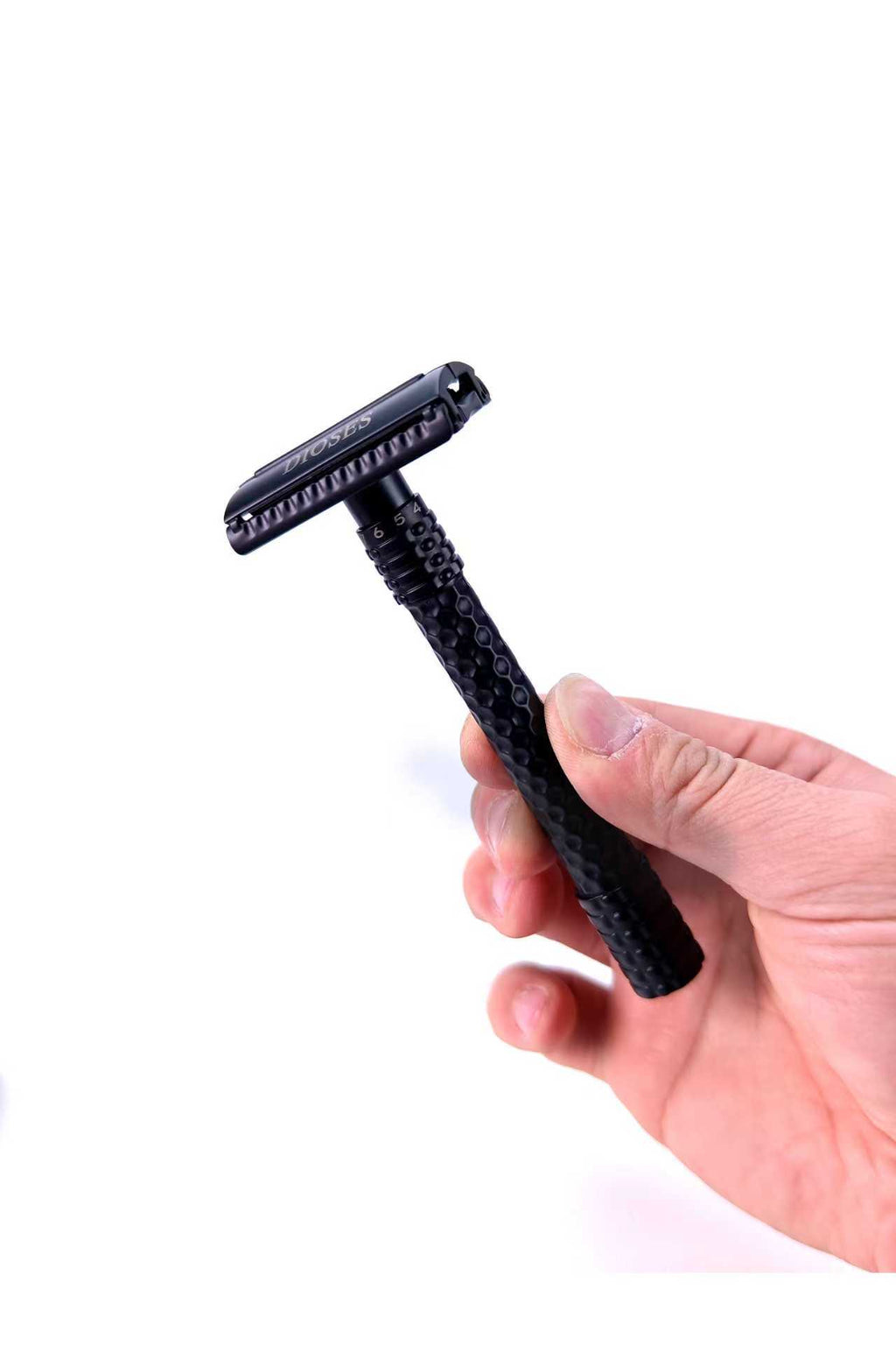 DIOSES™ Primo Adjustable Safety Razor – Matte Black